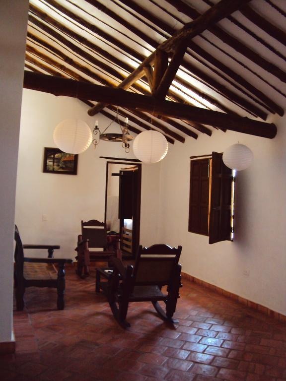 Villa El Zaguan Barichara Zimmer foto