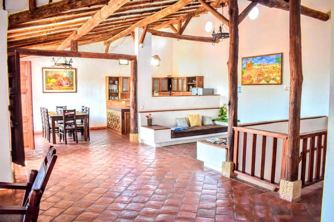 Villa El Zaguan Barichara Exterior foto